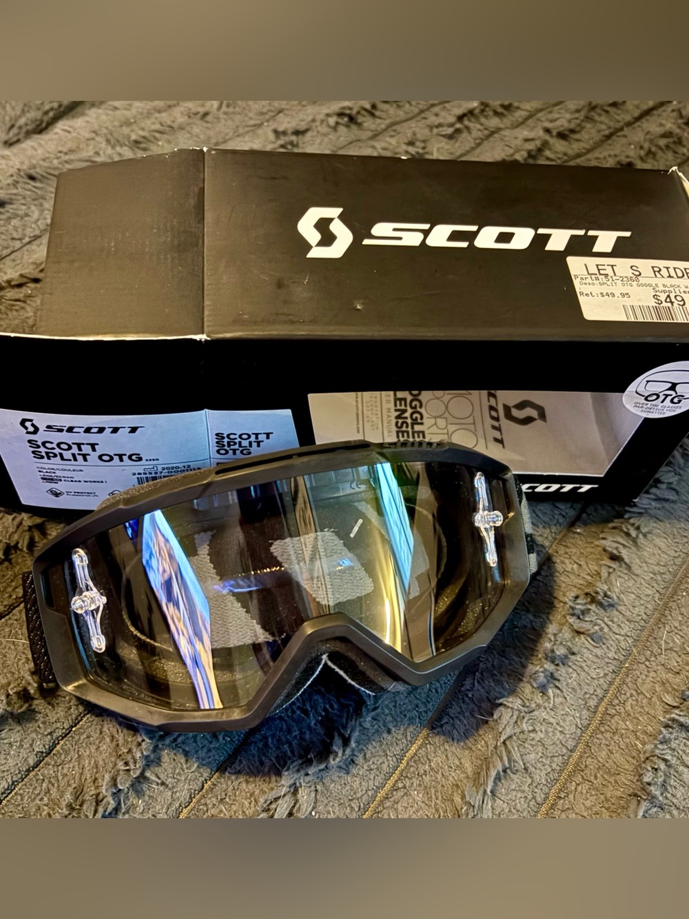 Scott Split OTG Over the Glasses Goggles